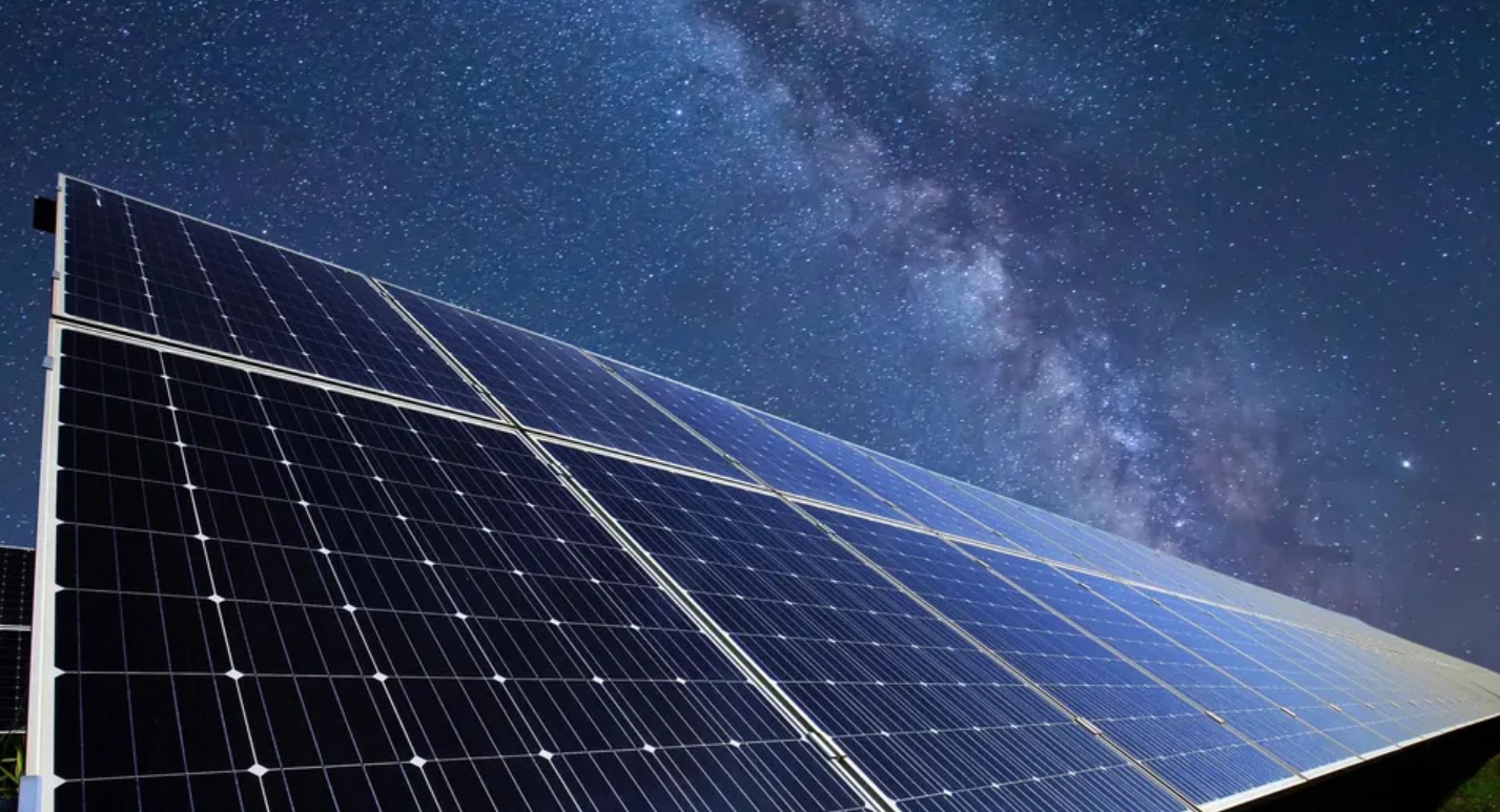 Here is the first solar panel that can generate electricity at night